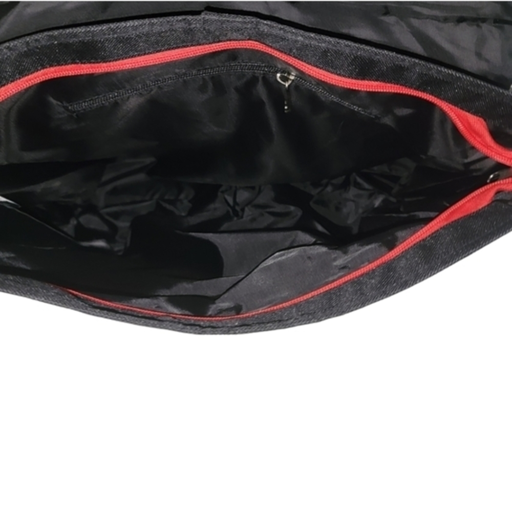 Angry Birds Space Black Messenger‎ Crossbody Bag/ Backpack ~ NWT - Picture 3 of 4